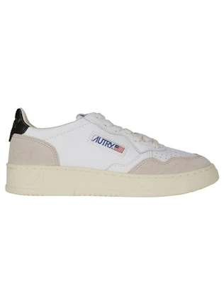 Autry sneakers donna medalist low in pelle bianco e suede